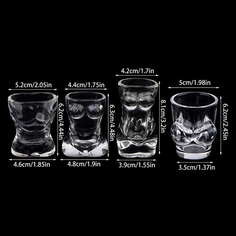 Woman Style Drinking Glass