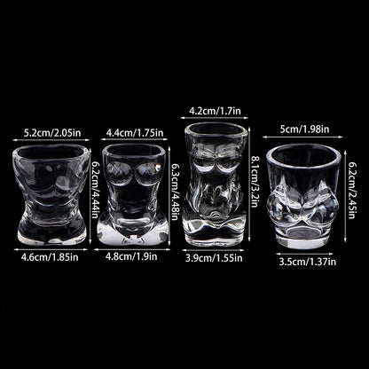 Woman Style Drinking Glass