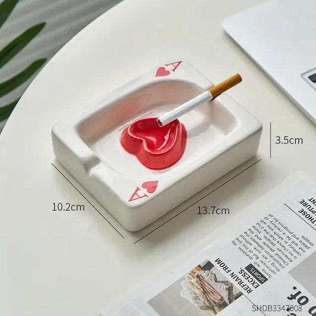 Playing Card Ashtray