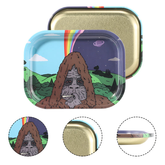 Gorilla Metal Tray and Spice Grinder