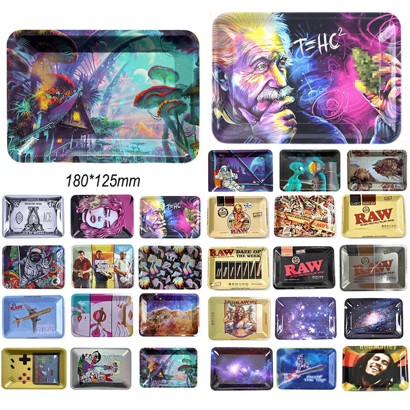 Colorful Metal Tray