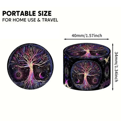 Pink Tree/Gold Spice Grinder