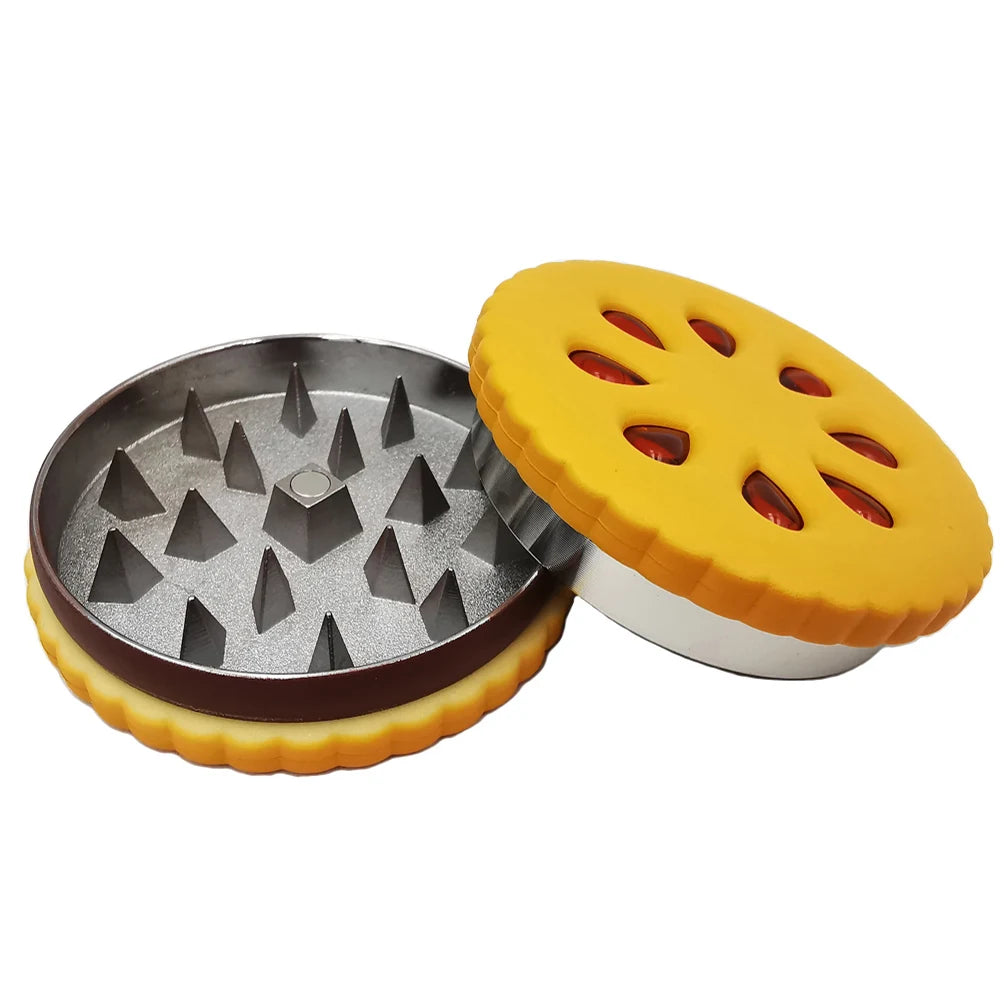 Spice Grinder and Metal Tray Set