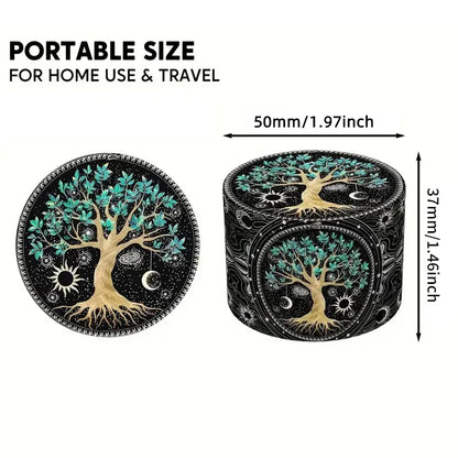 Pink Tree/Gold Spice Grinder