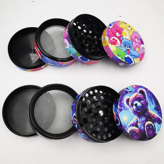 Metal Trays with Matching Spice Grinders